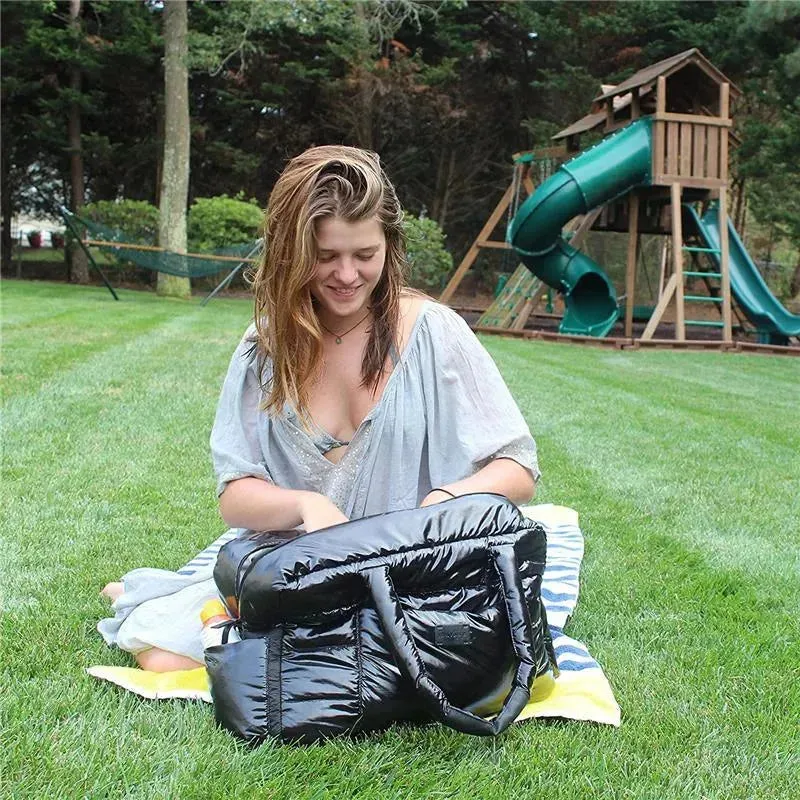 7AM Voyage - Soho Diaper Satchel Black Polar