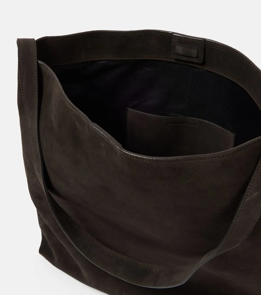 Aesther Ekme Sac Large suede bucket bag