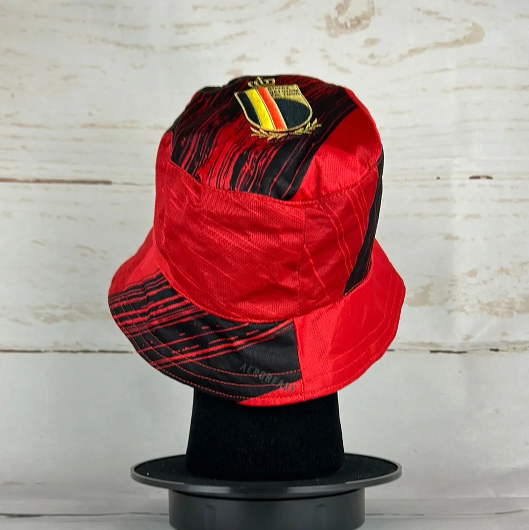 Belgium 2020 Upcycled Home Shirt Bucket Hat