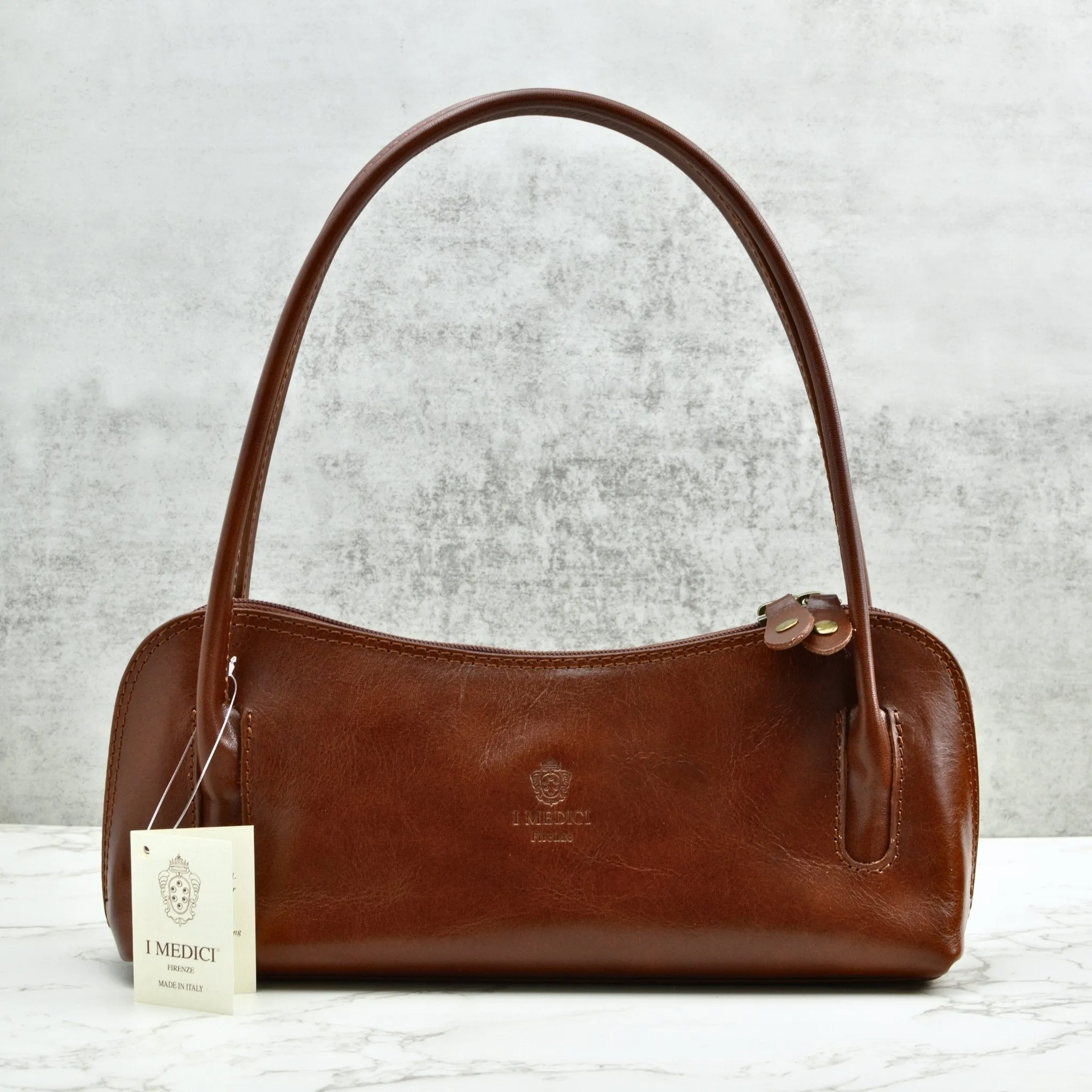 Carina Shoulder Bag, Italian Leather