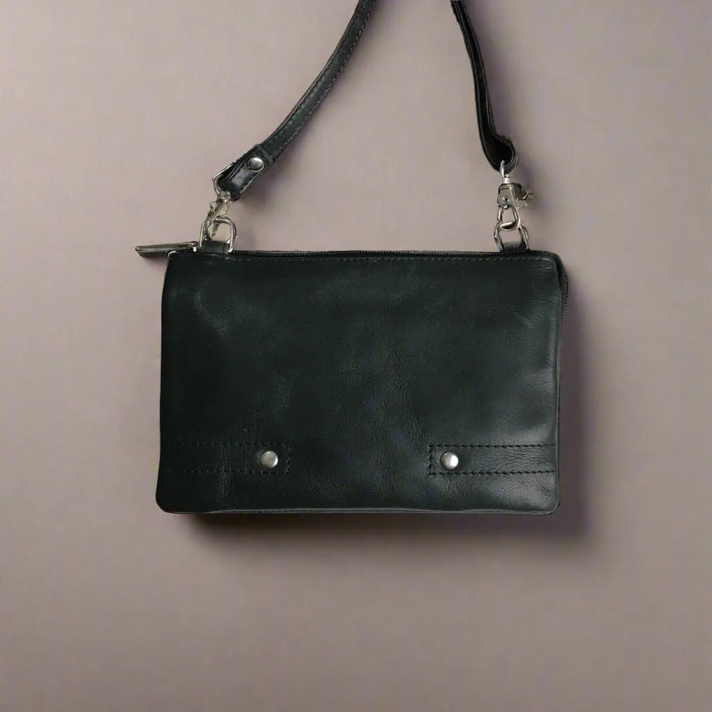 Leather Crossbody Bag - KALGHI