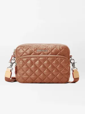 MZ Wallace Small Metro Camera Bag in Terracotta Oxford