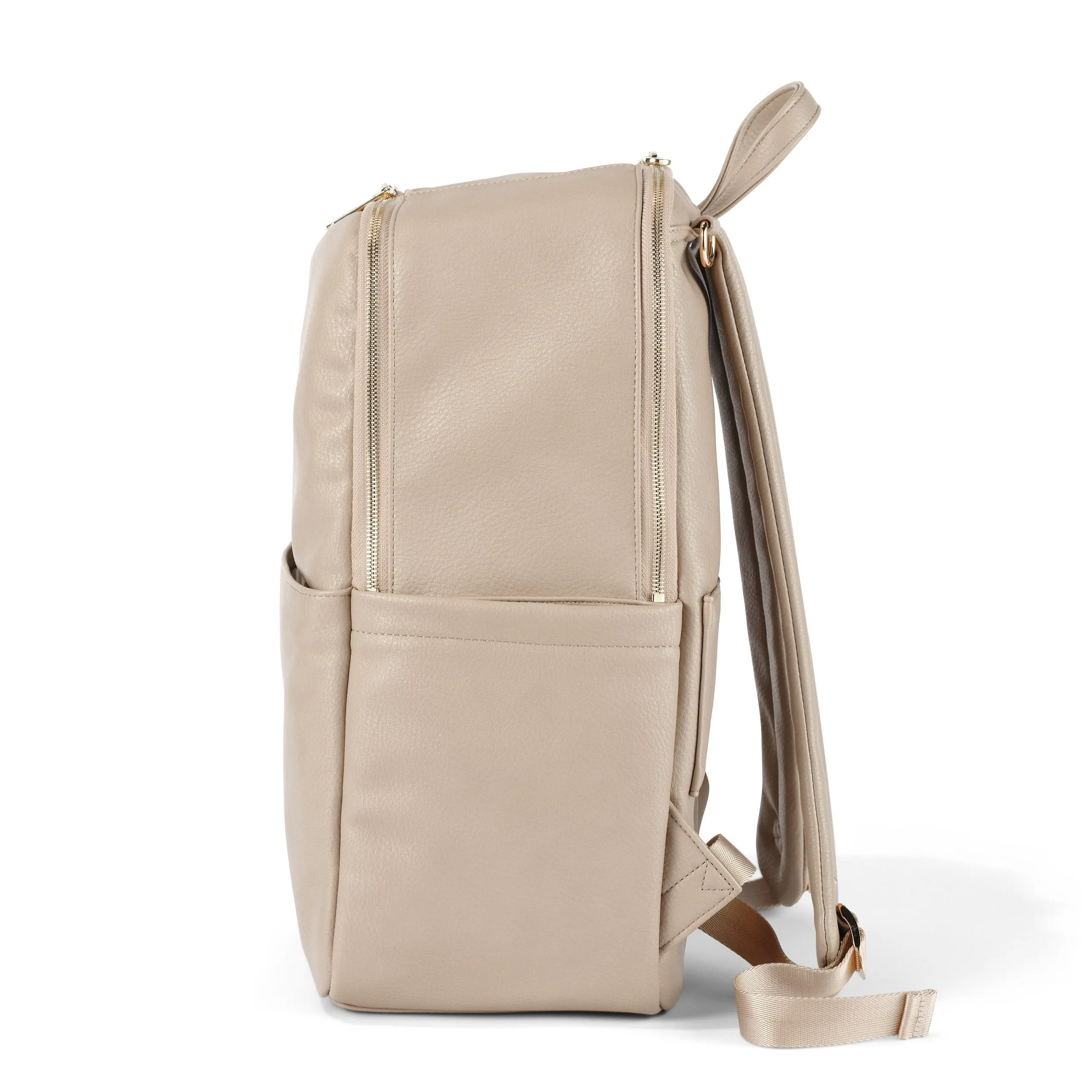 Oioi Multitasker Diaper Backpack - Oat Vegan Leather