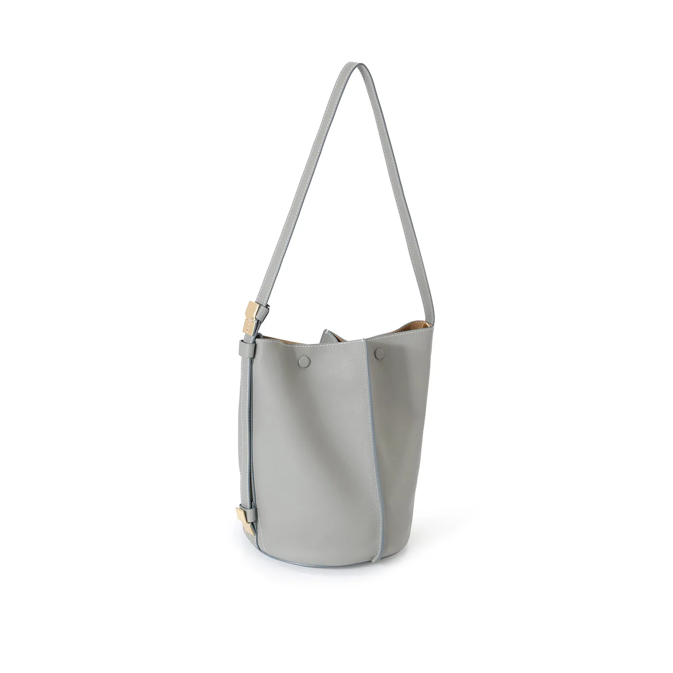 ORUKAMI Sac Seau Convertible à Mousqueton Plat - Gris
