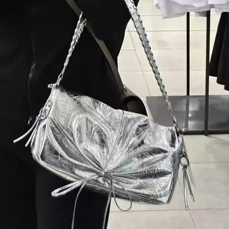 UAKISS  -  New Fashion Sling Shoulder Bag Trend PU Leather Messenger Handbags Solid Color Leisure Stylish Crossbody Bags For Women Girls