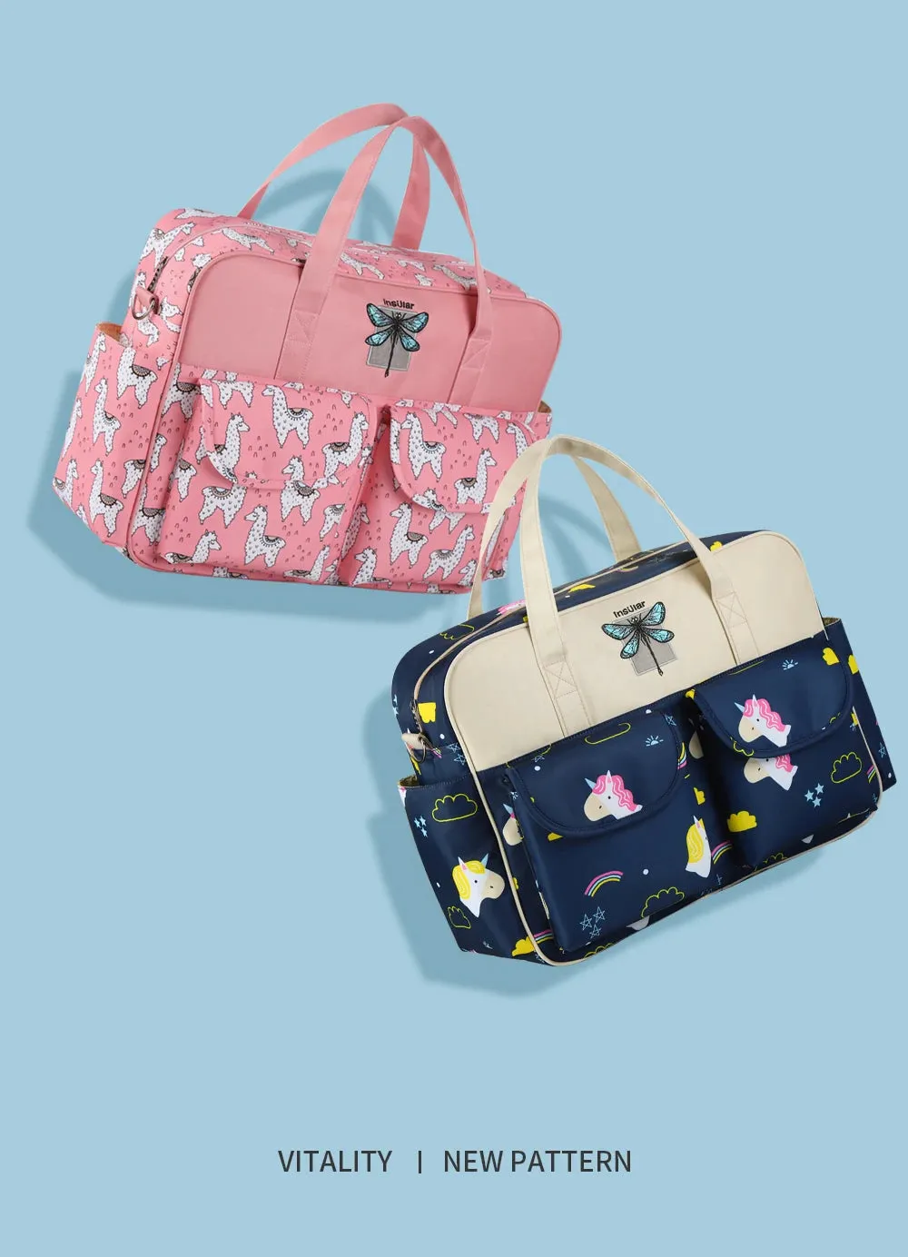Waterproof Diaper Bag Multifunctional Maternity Mother Baby Stroller Bags